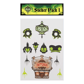 Gaslight District Sticker Set