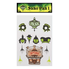 Gaslight District Sticker Set