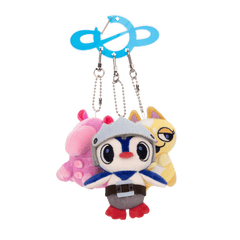 Space Trio Plush Keychains