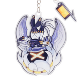 V Hang Tail Keychain