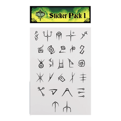 Gaslight District Sticker Set