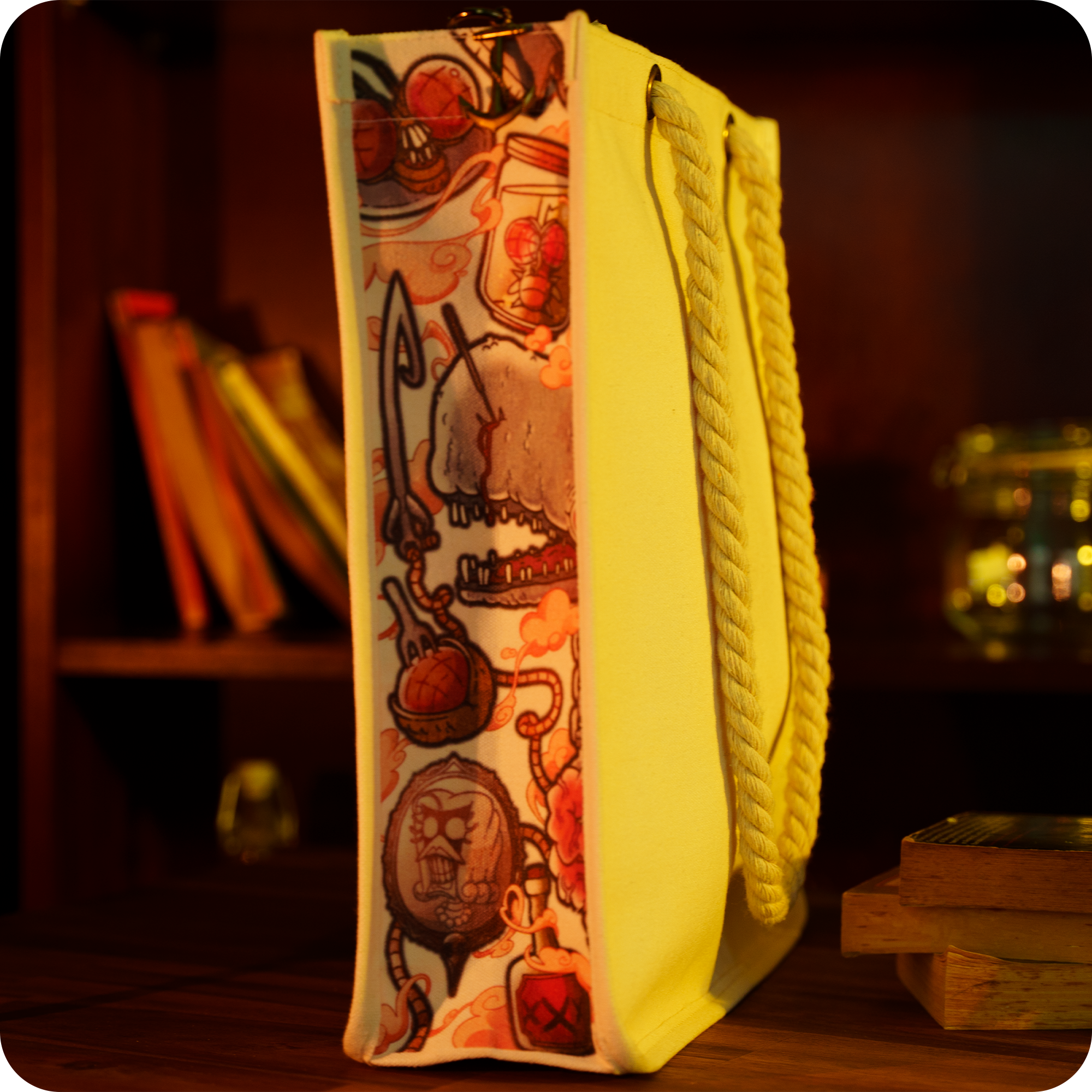 Whale Belly Tote Bag